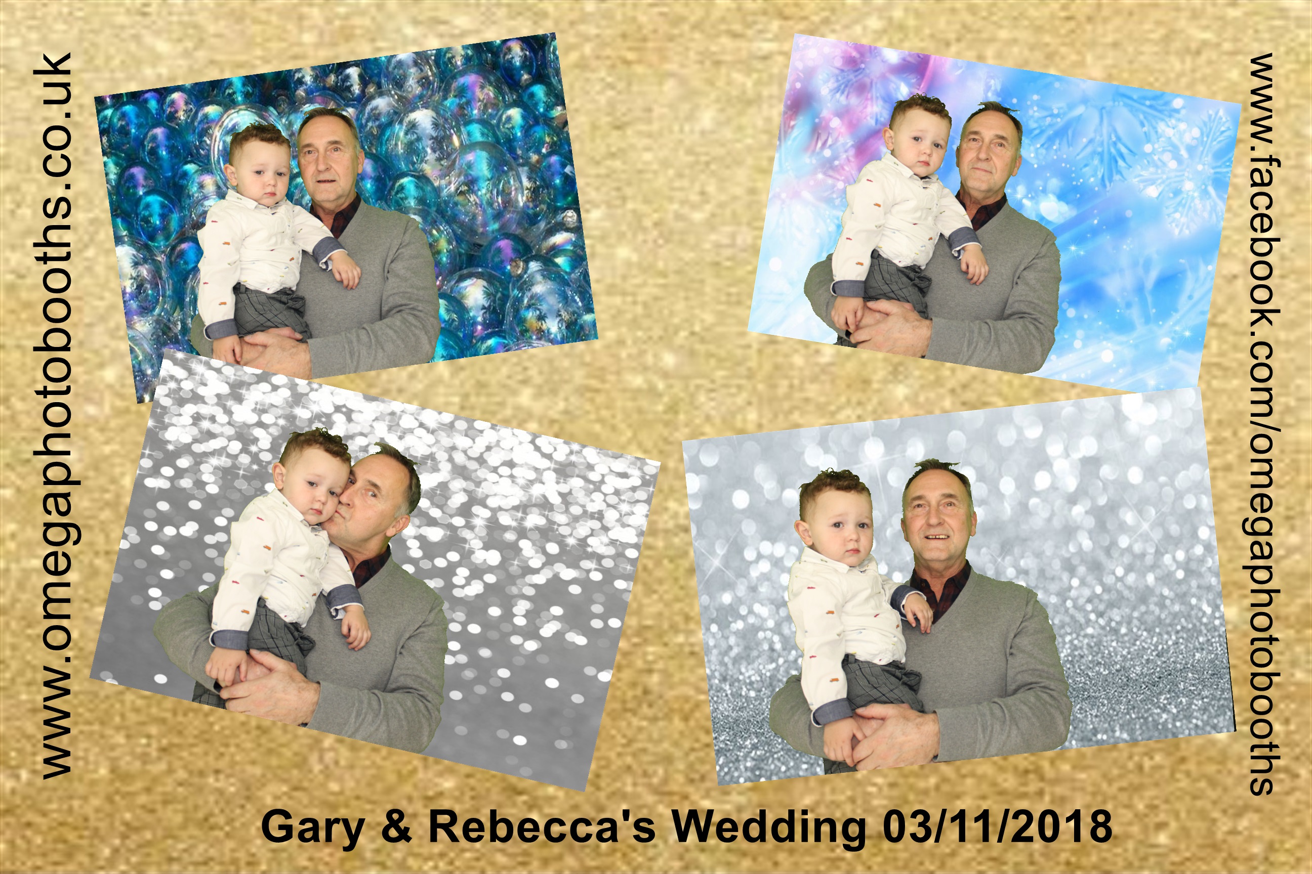 Gary and Rebecca’s Wedding | View more photos from the event at gallery.omegaphotobooths.co.uk/u/Omega-Photobooths/Gary-and-Rebecca’s-Wedding
